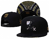 New Orleans Saints Team Logo Adjustable Hat YD (5),baseball caps,new era cap wholesale,wholesale hats